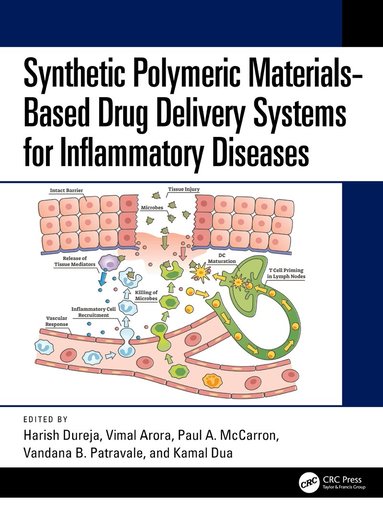 Harish Dureja, Vimal Arora, Paul A. McCarron, Vandana B. Patravale, Kamal Dua - Synthetic Polymeric Materials-Based Drug Delivery Systems for Inflammatory Diseases, Inbunden
