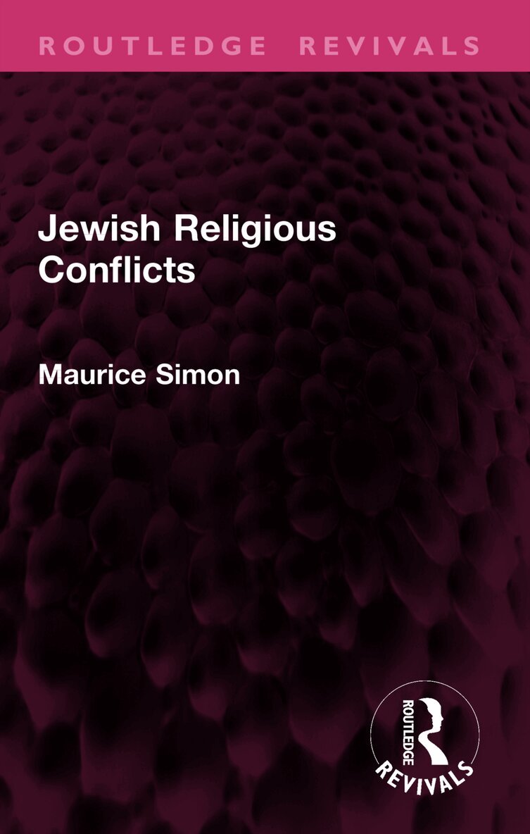 Jewish Religious Conflicts