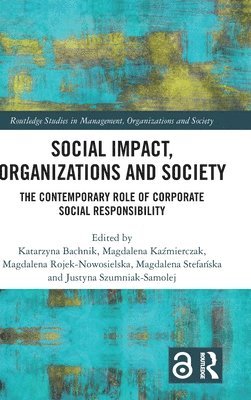 bokomslag Social Impact, Organizations and Society
