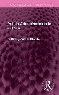 bokomslag Public Administration in France