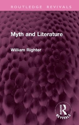 bokomslag Myth and Literature