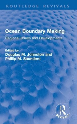 bokomslag Ocean Boundary Making