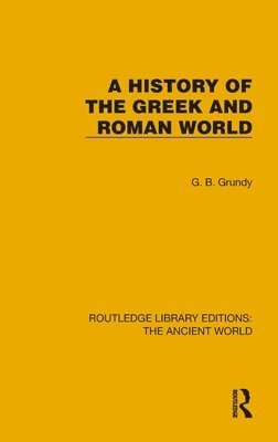 History of the Greek and Roman World 1