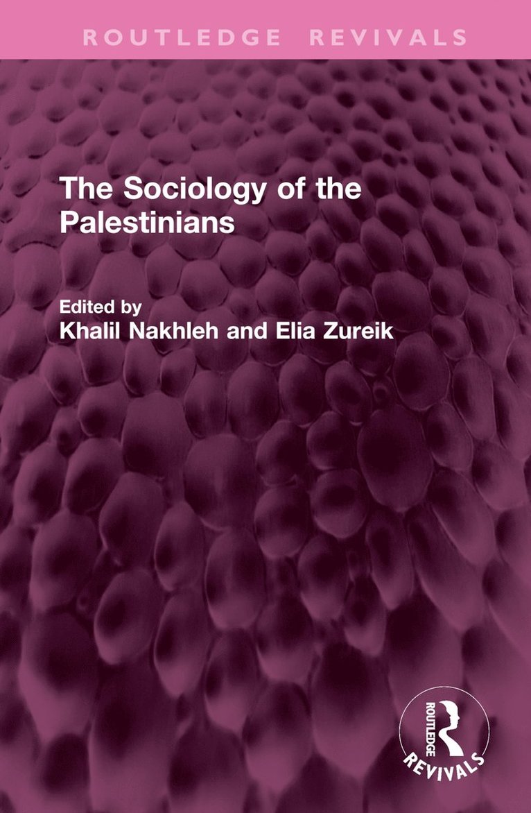 The Sociology of the Palestinians 1