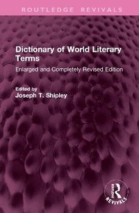 bokomslag Dictionary of World Literary Terms