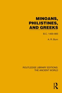 bokomslag Minoans, Philistines and Greeks