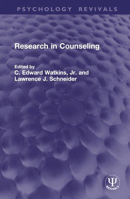 bokomslag Research in Counseling