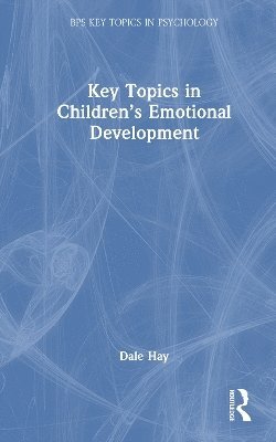 bokomslag Key Topics in Children's Emotional Development