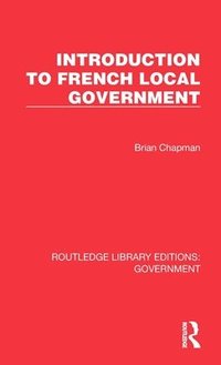 bokomslag Introduction to French Local Government