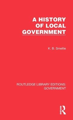 bokomslag A History of Local Government