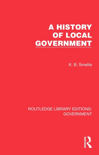 bokomslag History of Local Government