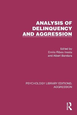 bokomslag Analysis of Delinquency and Aggression