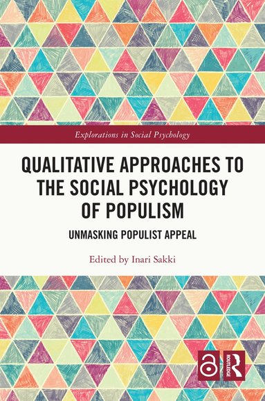 bokomslag Qualitative Approaches to the Social Psychology of Populism