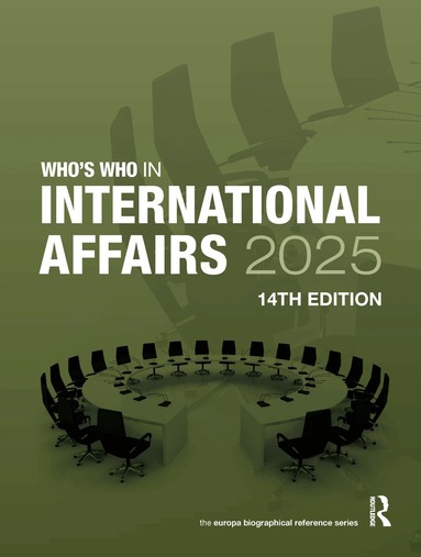 Europa Publications - Who's Who in International Affairs 2025, Inbunden