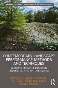 bokomslag Contemporary Landscape Performance Methods and Techniques