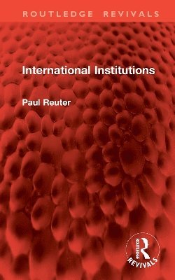 International Institutions 1