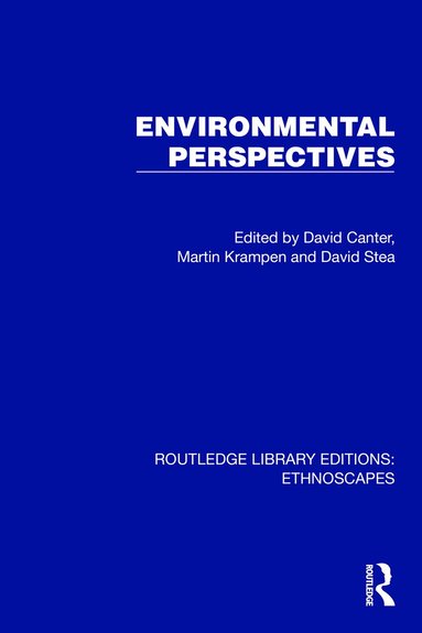 David Canter, Martin Krampen, David Stea - Environmental Perspectives, Inbunden