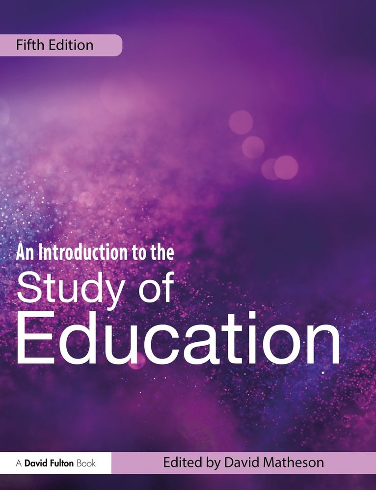 Introduction to the Study of Education