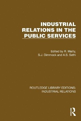 bokomslag Industrial Relations in the Public Services