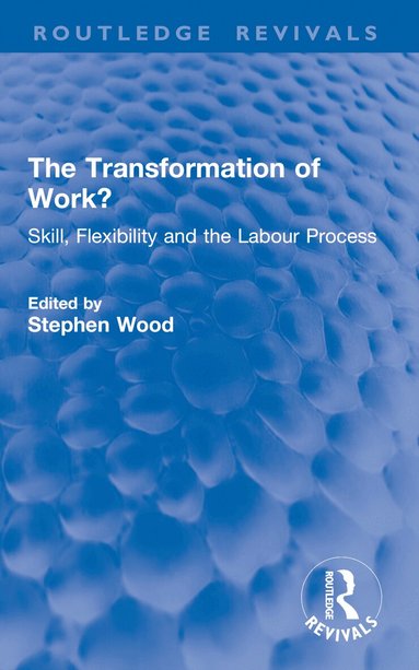 Stephen Wood - Transformation of Work?, Häftad