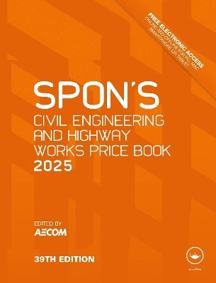 bokomslag Spon's Civil Engineering and Highway Works Price Book 2025