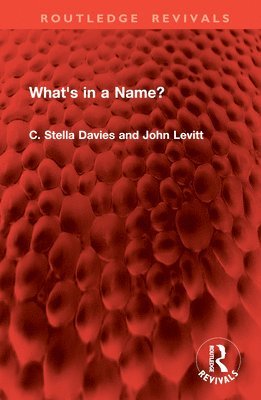 What's in a Name? 1