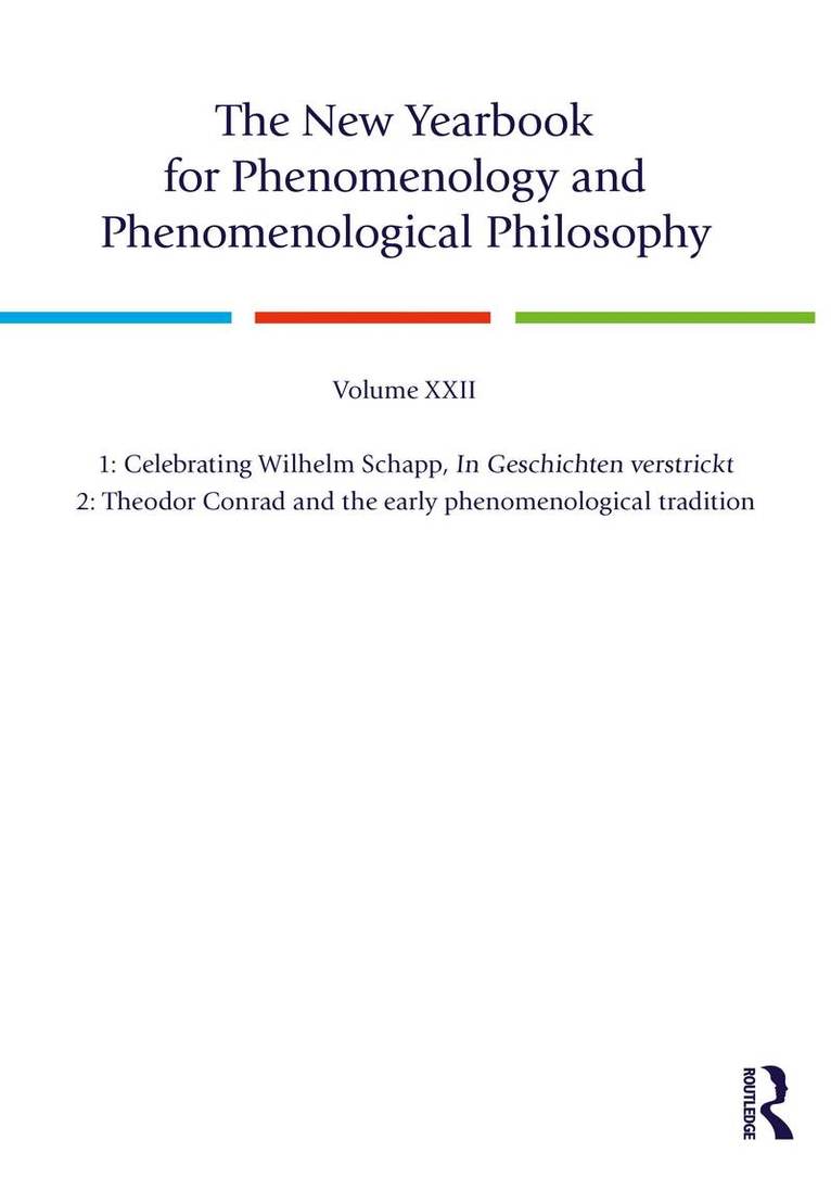 The New Yearbook for Phenomenology and Phenomenological Philosophy 1