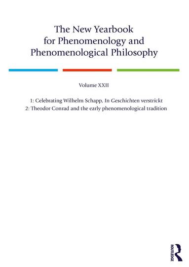 Burt C. Hopkins, Daniele De Santis - New Yearbook for Phenomenology and Phenomenological Philosophy, Häftad