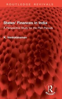 bokomslag States' Finances in India