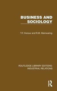 bokomslag Business and Sociology