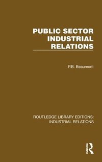 bokomslag Public Sector Industrial Relations