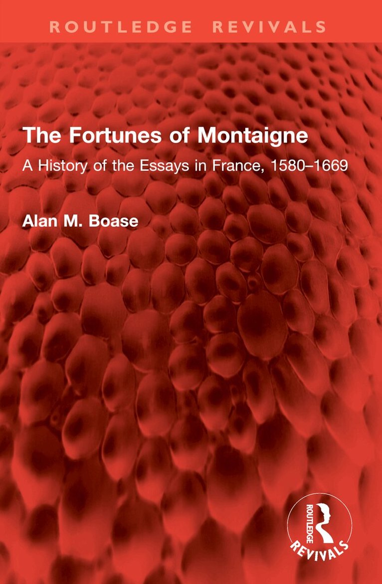 Alan M. Boase - Fortunes of Montaigne, Häftad