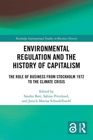 Sandra Bott, Sabine Pitteloud, Janick Marina Schaufelbuehl - Environmental Regulation and the History of Capitalism, Häftad
