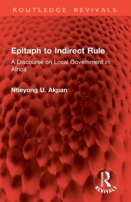 Epitaph to Indirect Rule