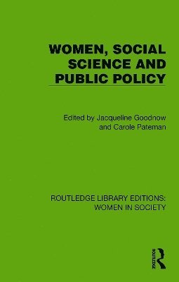 Women, Social Science and Public Policy 1