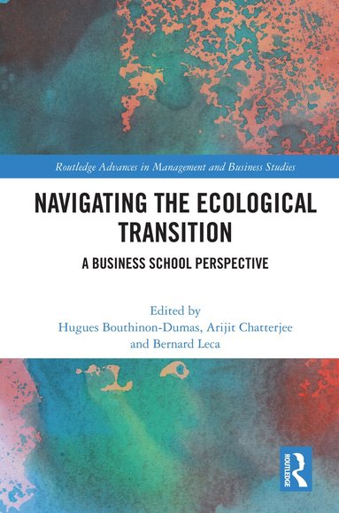 Hugues Bouthinon-Dumas, Arijit Chatterjee, Bernard Leca - Navigating the Ecological Transition, Häftad