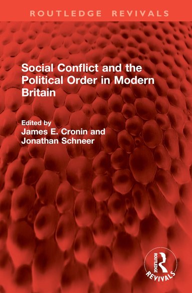 bokomslag Social Conflict and the Political Order in Modern Britain