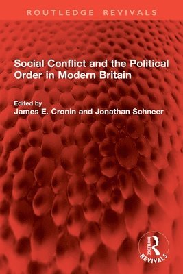 Social Conflict and the Political Order in Modern Britain