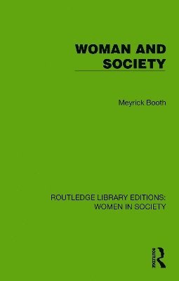 bokomslag Woman and Society