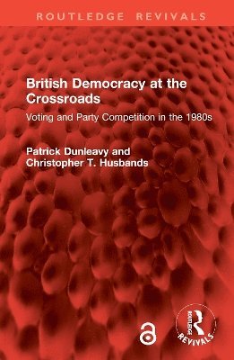 bokomslag British Democracy at the Crossroads