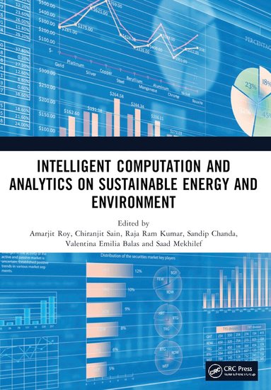 Amarjit Roy, Chiranjit Sain, Raja Ram Kumar, Sandip Chanda, Valentina Emilia Balas, Saad Mekhilef - Intelligent Computation and Analytics on Sustainable Energy and Environment, Häftad