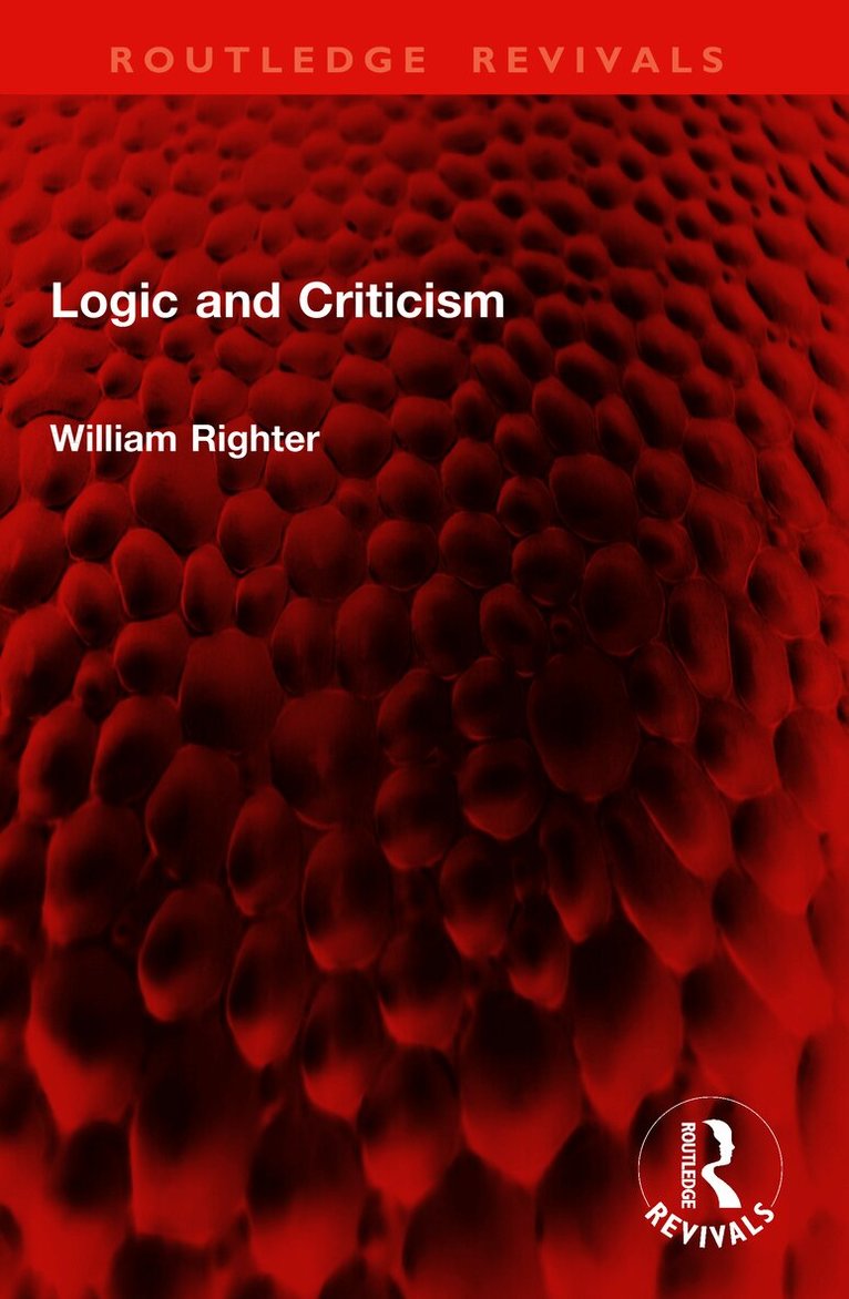 Logic and Criticism