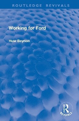 bokomslag Working for Ford