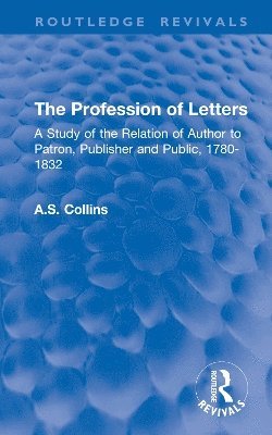 The Profession of Letters 1