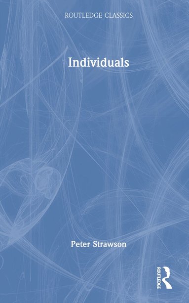 Peter Strawson - Individuals, Inbunden