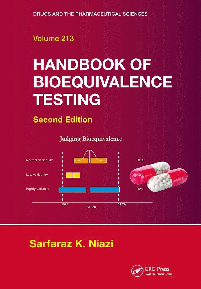 Sarfaraz K. Niazi, Sarfaraz K Niazi - Handbook of Bioequivalence Testing, Häftad