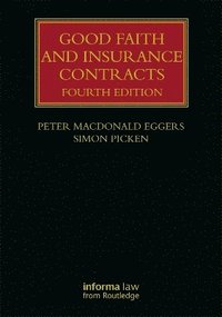 bokomslag Good Faith and Insurance Contracts
