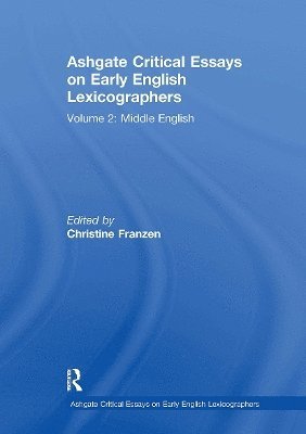 bokomslag Ashgate Critical Essays on Early English Lexicographers