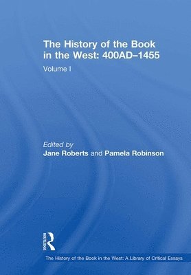 bokomslag History of the Book in the West: 400AD?1455