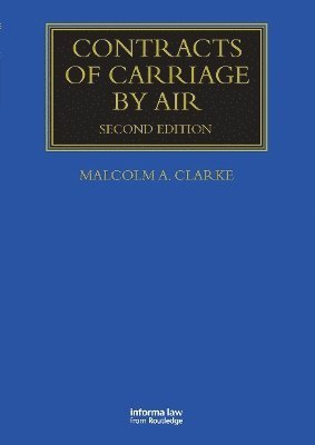 Contracts of Carriage by Air